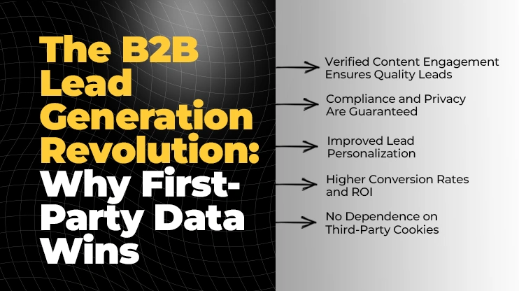 The B2B Lead Generation Revolution Why First-Party Data Wins