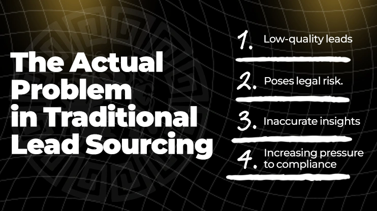 The Actual Problem in Traditional Lead Sourcing